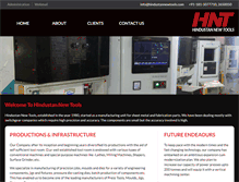 Tablet Screenshot of hindustannewtools.com